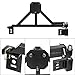 ECOTRIC Tire Carrier Mount Compatible with All Hummer H2 w/Drop Down Option Black, Heavy Duty