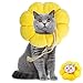 Hund und günstig Kaufen-Halskrause Katze,Einstellbares Weich Sonnenblume Kragen,Halskrausen für Katzen,Elizabeth-Halsband,für Katzen Kleiner Hunde Nach Kastration Operation Und Verletzungen,Katzenkragen,Hundekragen