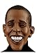 Forum Novelties Men's Barack Obama Deluxe Latex Mask, Brown, One Size