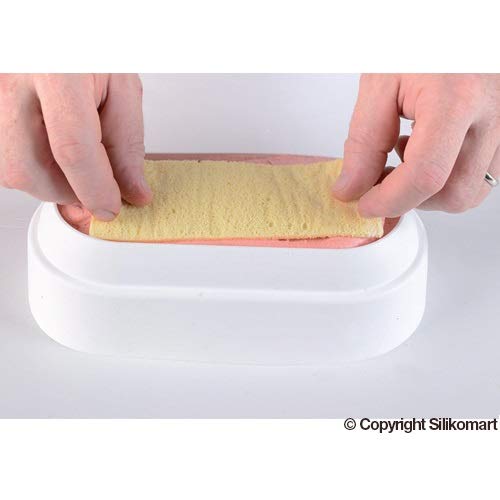 Cuisineonly Large Oval Bomb Silicone Mould for Cooking Around Patisserie (Silicone Moulds)