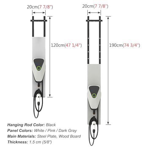 Support de chargeur pour véhicule électrique réglable avec socle de connecteur - 4