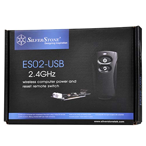 Image of SilverStone Technology Wireless Remote Computer Power /Reset Switch, USB 2.0 9-pin ES02-USB (SST-ES02-USB-USA)