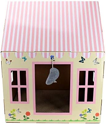 Midlee Cottage Cat Scratcher House