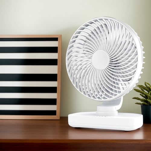 Ventilador personal para combatir el calor en exteriores con flujo regulable 3
