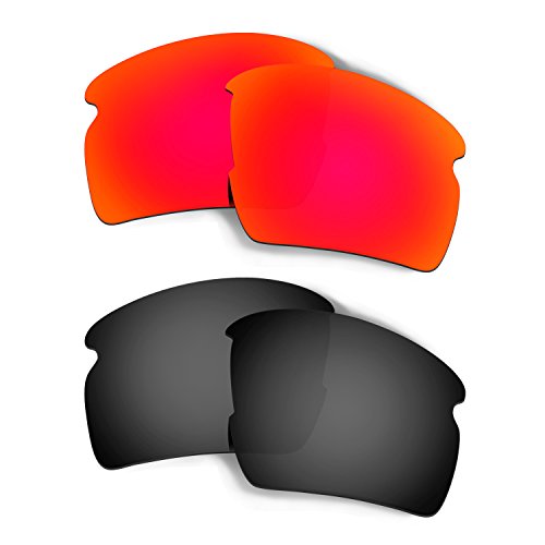 Verres de Remplacement Flak 2.0 XL Lentilles de Rechange Homme Soleil