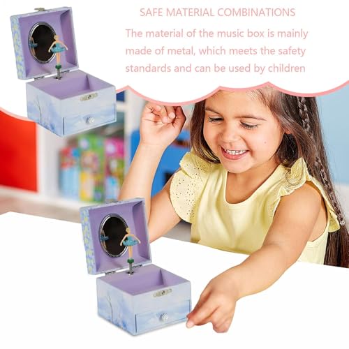 Joyero musical con espejo ideal para regalar en cumpleaños 8