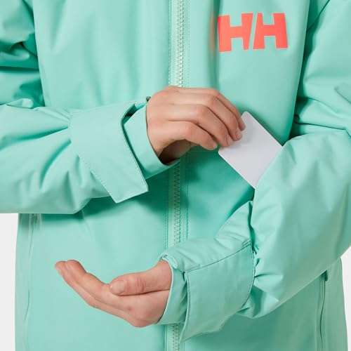 Image of Helly-Hansen Junior Traverse Jacket - Waterproof, Breathable, Unisex Design, Ideal for Outdoor Adventures
