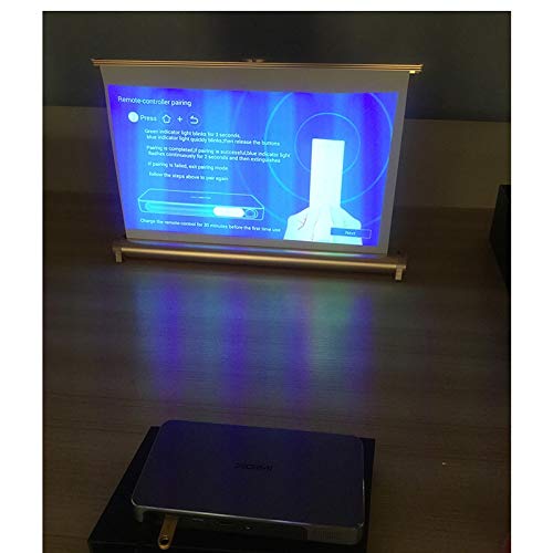 Pantalla de proyector de escritorio portátil de 20 pulgadas 16:9 para reunión de negocios miniatura 3