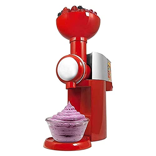 SADWF Multifunktionale Tragbare Elektrische Eismaschine Machen Sie Köstliche Eiscreme-Sorbets und Frozen Yogurt-Maschine…
