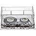 Fasmov 30 Pack Cassette Tape Cases, Clear Plastic Storage Cases, Perfect for Audio Cassette Tape Organization, 4.25
