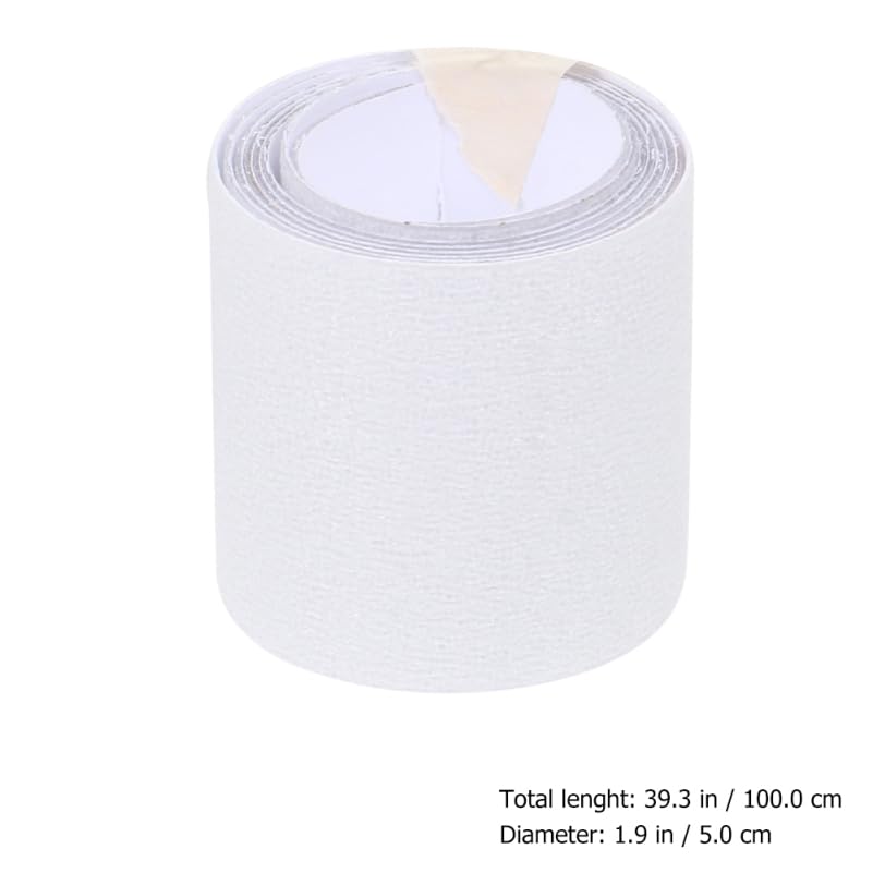 VOSAREA Transparent Anti-Slip Tape for Stairs 39.37X1.96 Inch Waterproof Traction Tape for Indoor Outdoor Steps Wooden Floors Ramps