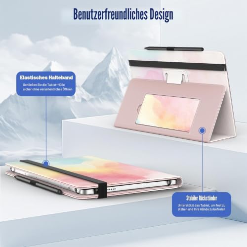 TiMOVO Universal Hülle für 10 10,1 11 Zoll Android Tablet mit Stiftschlaufe – Ansicht 4