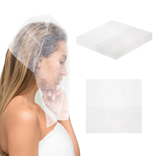 BQLYblink 20 Pezzi Copertura Protettiva per Trucco Usa e Getta Tessuto Non Tessuto Copertura per il Viso Trucco di Bellezza Protezione Abbigliamento Maschera Cosmetica Traspirante per Donne Ragazze