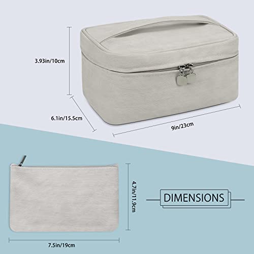Bolsa de maquiagem Bolsa de cosméticos à prova d'água Bolsa de viagem de maquiagem portátil Bolsa d