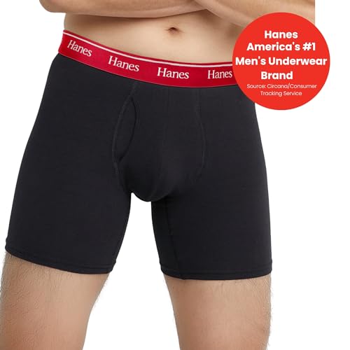 Hanes Originals Men’s Boxer Briefs & Trunks, Stretch Cotton Moisture-Wicking Underwear, Modern Fit Low Rise, Multipacks2