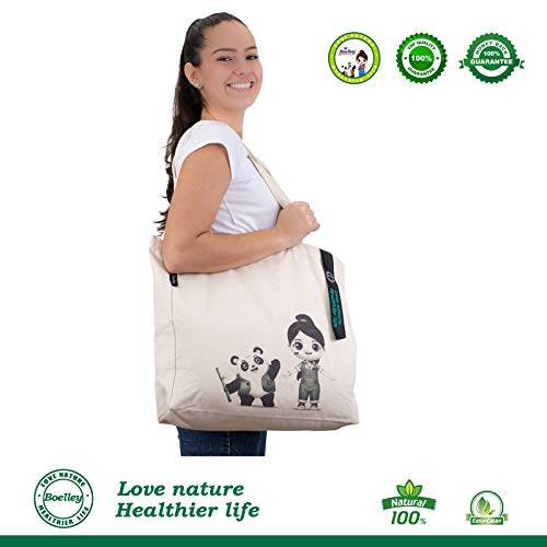 Canvas-Shopping-Bags-Cloth-Grocery-Tote-bags-whandleOrganic-Cotton-Washable-Eco-Friendly-Reusable-Grocery-Bags