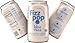 Fizz Pop Metabolic Sparkling Postbiotic and Prebiotic Soda Pop Gut Health Seltzer Water Fiber Drink, Metabolism Booster, Blue Razz Flavor, 12 oz Cans (Pack of 12)