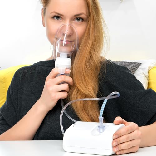 Image of 10 Pack Tubing Support Crimp Straightener, Nasal Cannula Keep Hose Kinking Accessory, Prevent Bending Spiral Cable Wrap Tube Protector Concentrator Holder for Respiratory Device(Radiant Blue & Silver)