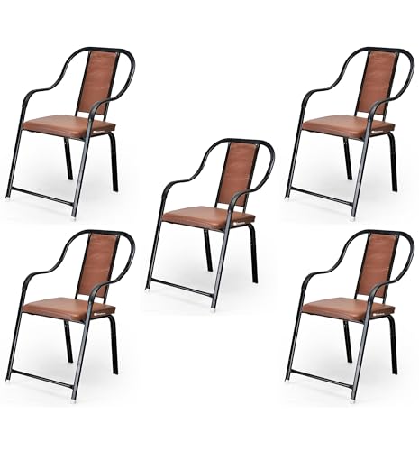 Image of Comfortable Garden /Lawn /Home /Office /Visitor /Study /Computer /Student /Back Support /Work from Home Study Chair (Black, Standard)