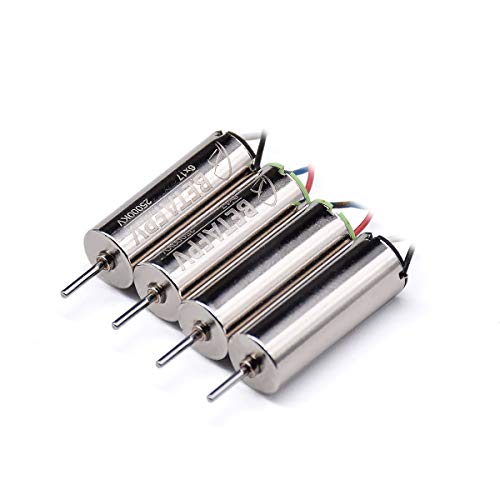 BETAFPV 4pcs 6x17mm FPV Motor 25000KV Brushed Motors for Micro FPV Tiny Whoop Beta65 Blade Inductrix Quadcopter etc