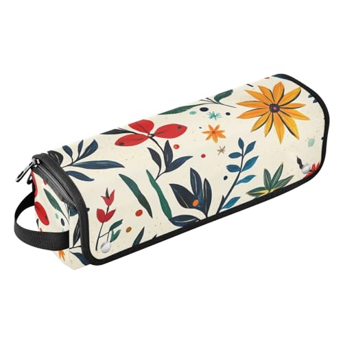 Estuche de viaje 2 en 1 para rizador con alfombrilla extraíble resistente al calor, impermeable, organizador de viaje para herramientas calientes, rizador, planchas planas, voluminizador de cabello,