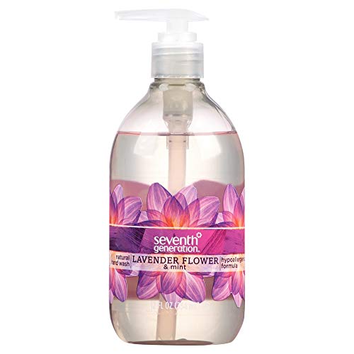 Seventh Generation Lavender Flower & Mint Natural Hand Wash ( Pack of 2 - 12 Oz. Bottles)