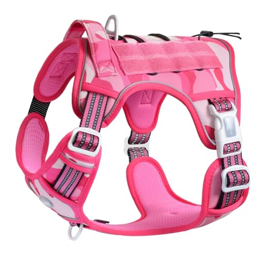 Image of AUROTH Tactical Dog Harness Medium Sized Dog No Pull Adjustable Dog Vest