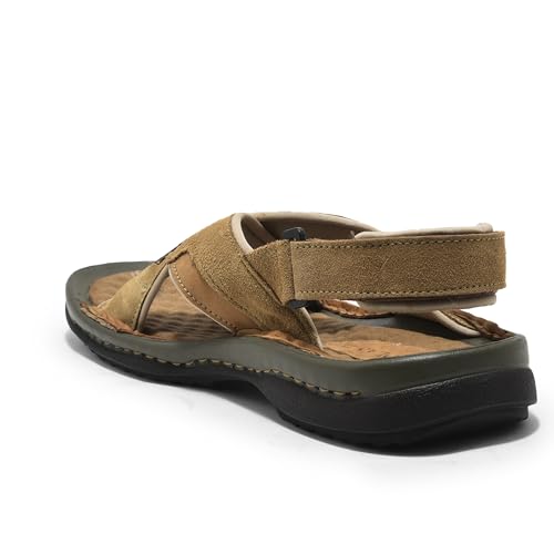 Image of Woodland Men's Leather Sandal