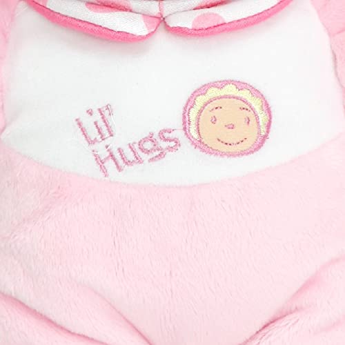 Muñeca Lil’ Hugs cuerpo suave rosa 12 pulgadas miniatura 2