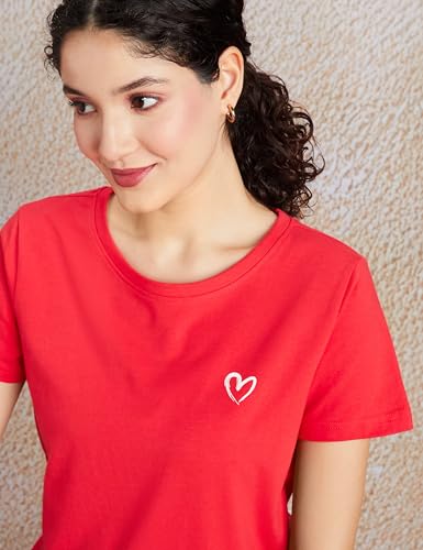 Image of Amazon Brand - Symbol Women's Cotton Stretch Regular Fit Round Neck Sleeveless T-Shirt (Available in Plus Sizes)