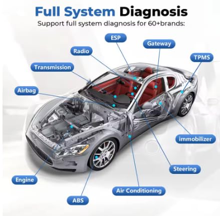 TOP-DON TopScan Lite skaner inteligentne narzędzie diagnostyczne DTC instrukcja naprawy Bluetooth OBD2 czytnik kodów