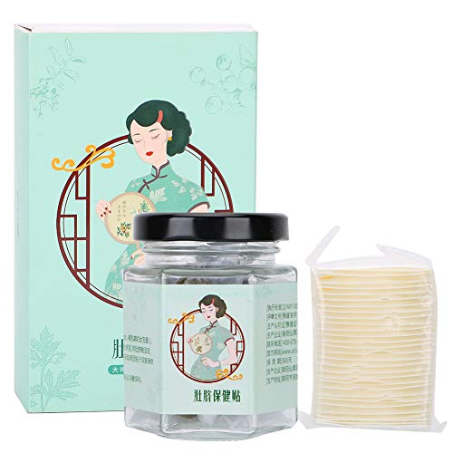 Adesivo per l'ombelico della moxibustione, 30 ventre di utero caldo Wormwood Patch addome Paster per regolare la milza dello stomaco Mestruazione - Estratti di piante di Longan al pepe