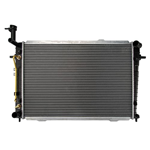 Image of PHILTOP Core Radiator Compatible with2007-2010 Sportag 2.0L(From Oct /31 /2006) 2006-2007 Tucson 2.0L FWD 2008-2009 Tucson 2.0L (w /DCC Code) Transmission Oil Cooler Included