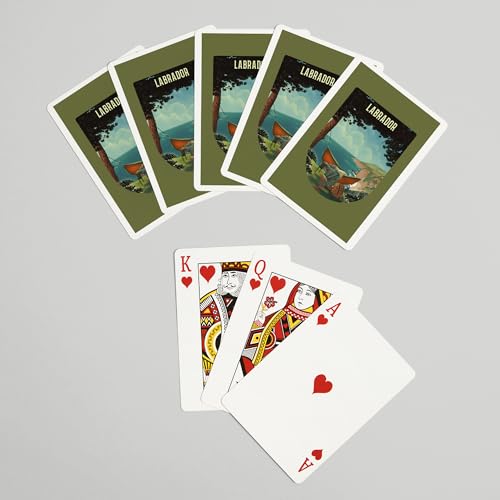Baraja Póker Labrador Press Coastal Serie 52 Cartas miniatura 7