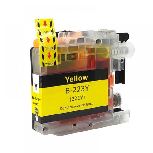 Cartouche LC223 encre jaune compatible avec imprimante jet d'encre MFC J680DW et J880DW