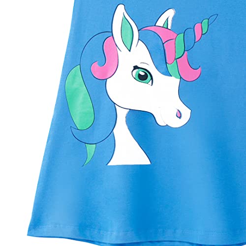 Image of YouGotPlanB 100% Cotton Printed Above Knee Length Dress for Girls