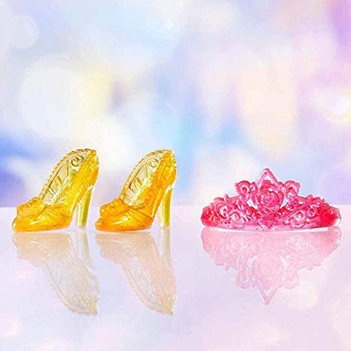 Disney Princess Royal Shimmer Belle Doll, Fashion Doll With Skirt And Accessories, Toy For Kids Ages 3 And Up, Yellow #TOP2