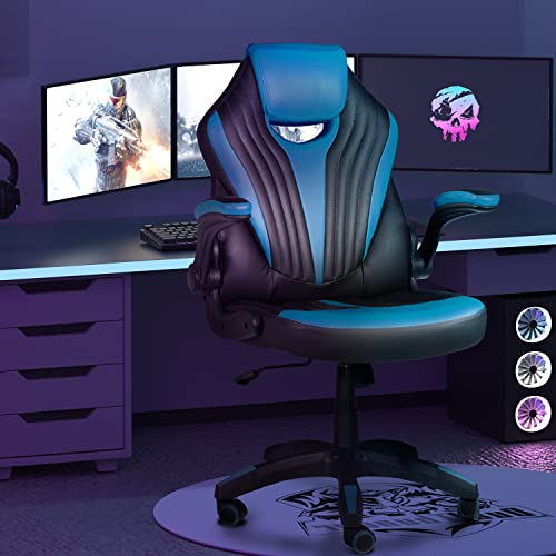 Dvenger Office Desk Chairs, Office Chairs Clearance, Video Game Chairs, Gaming Chairs, Computer Gaming Chair, Gaming Chairs For Teens, Adults, Gamer, Blue #TOP5