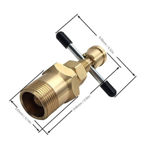 Olive Removal Tool, 15mm and 22mm Solid Brass Pipe Puller, Solid Brass Copper Pipe Removal Tool, Suitable for Home - Image 2