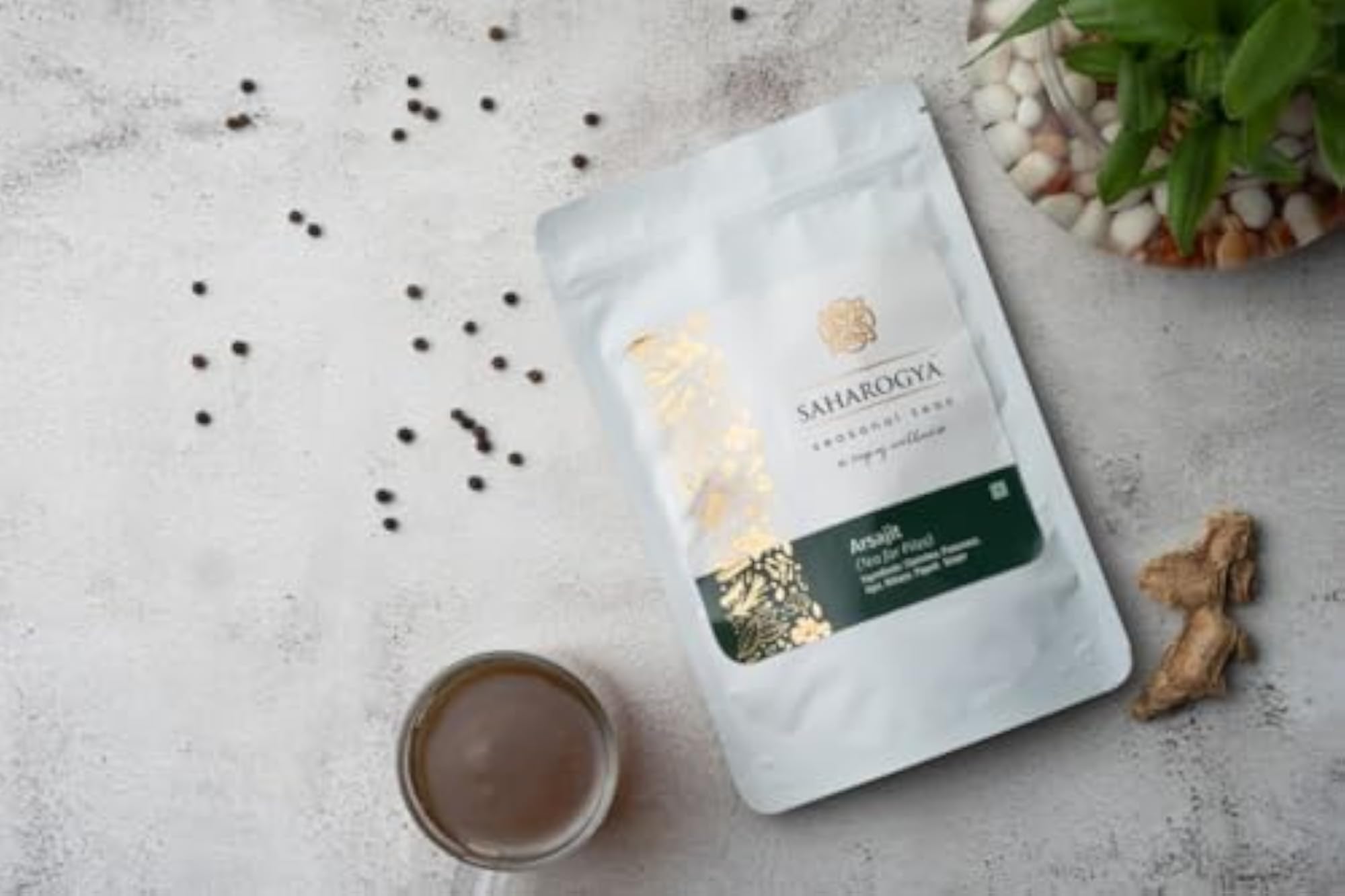SAHAROGYA Arsajit Tea 100 grams