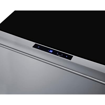 Summit 30 Single Drawer Refrigerator, 2.54 cu.ft. Capacity, Stainless Steel, Panel Ready Capable*- SDR30 (*Panels not included)