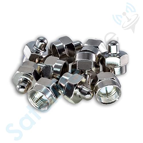 Terminador coaxial universal F-Type 75 Ohm Pack 5 miniatura 5