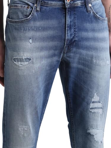 Image of Jack & Jones Men's Skinny Fit Jeans | Low Rise | Jeans for Men