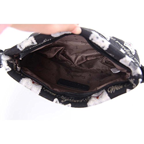 Image of Signare Tapestry Crossbody Bag Sling Shoulder Purse for Women