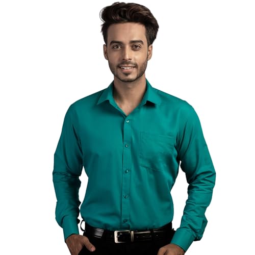 Image of FAIR-MAN Regular Fit Formal Shirt for Men Full Sleeves Classic Button-Down Design Comfortable Cotton Fabric Perfect MNS-9912