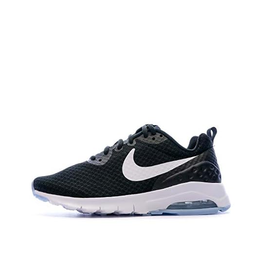 Nike Damer Air Max Motion låga löparskor, Svart vit - 36.5 EU