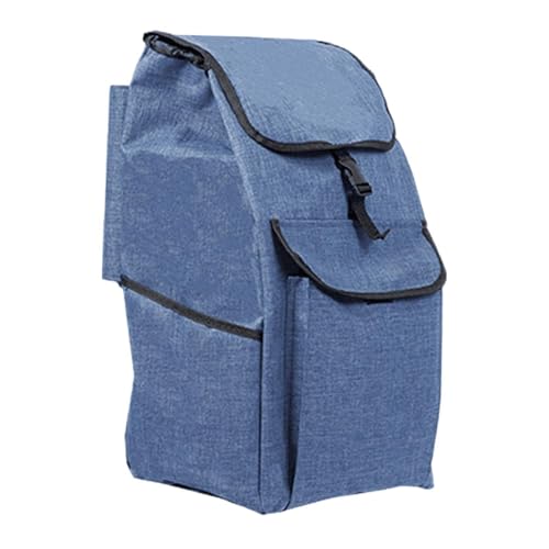 Bolsa de almacenamiento plegable para carrito de compras de gran capacidad 4