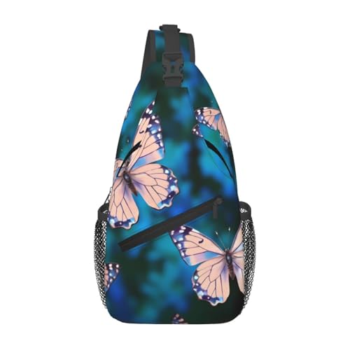 Bolso cruzado deportivo negro para hombre y mujer miniatura 1