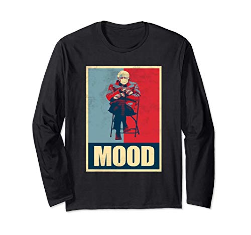 Bernie Sanders Shirt Inauguration Tee 2021 Funny Mittens Maglia a Manica