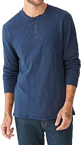 Lucky Brand Men's Long Sleeve Snap 